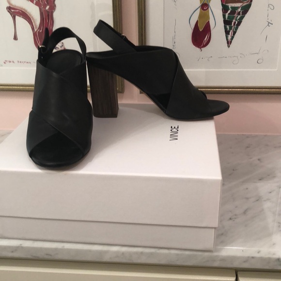 Vince Shoes - Vince-Faine-Heeled black scandals